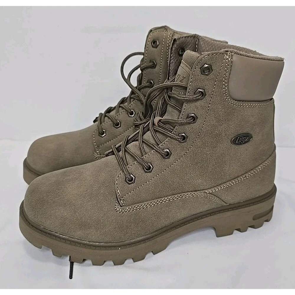 Lugz Men's Size 9 Boots~ Wet Sand ~Slip Resistant